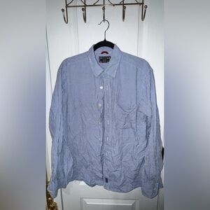 Men's Blue Checkered Shirt